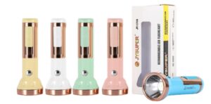 JYsuper rechargeable Torch / Flashlight with Lighter ( New)