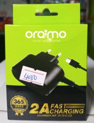 Oraimo Micro( Smart) Charger ( New)