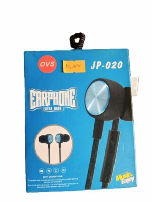 OVS JP-020 wired Earphones ( New)