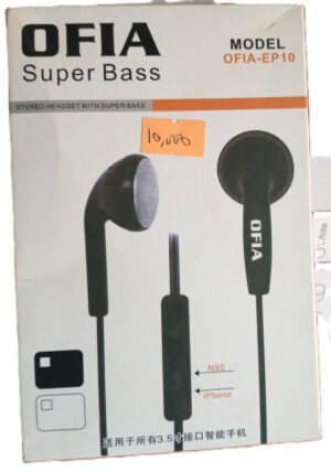Ofia EP-10 wired Earphones ( New)