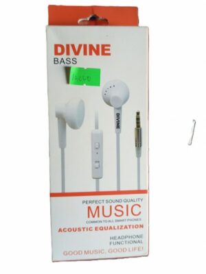 Devine wired Earphones ( New)