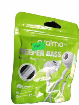 Oraimo wired Earphones ( New)