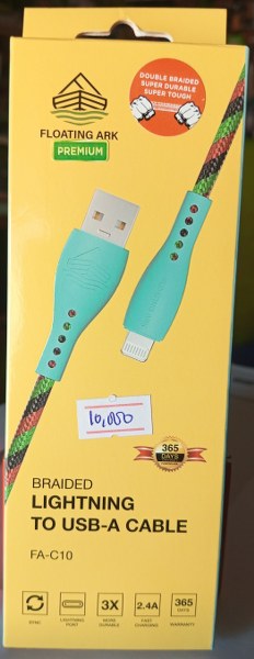 Floating Ark FA-C10 Lightning iphone Usb Data Cable ( New)