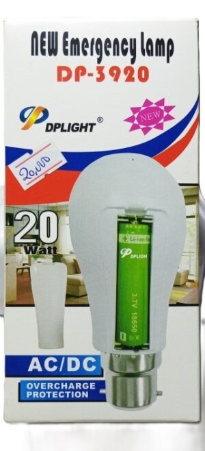 Emergency Reachargeable Lamp, Bulb with bayonet cap ( New)