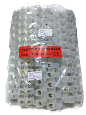Plastic Terminals or Electric Connectors 16mm2 ( New)
