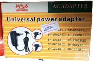 Universal Power Adapter for Decorders, Tvs , Go Tv , Startimes etc 12V output (New)