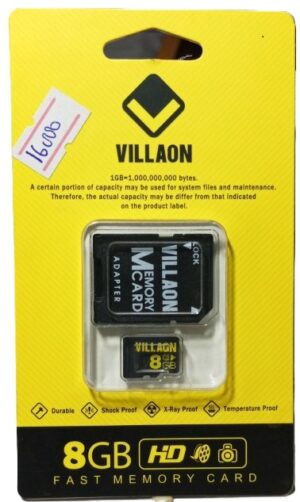Villaon 8gb Memory Card ( new)