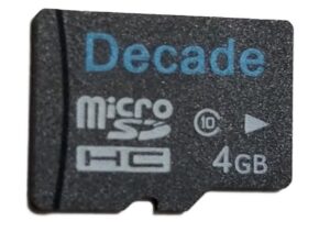 Decade 4gb Memory Card ( new)