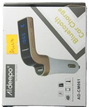 Aldeepo Bluetooth AD-CM061 Car Charger  Car MP3 Player(New)