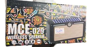 MCE-029 Solor Wireless Bluetooth Speaker ( New)
