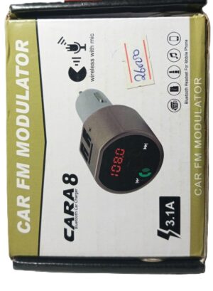 Cara 8 Bluetooth Car Charger car mp3 player (New)