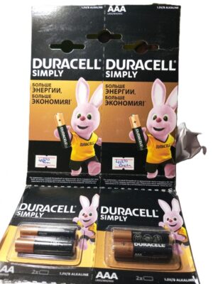Duracell AAA Battery Per Pair ( New)