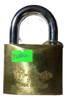 Original Tricycle Tri-Circle 266 Padlock ( new)