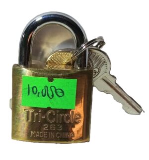 Original Tricycle Tri-Circle 263 Padlock ( new)