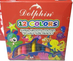Dolphin Color Pencil small (New)