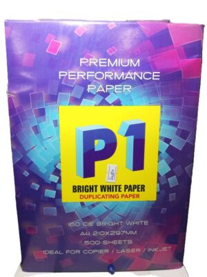 P1 500sheets 70gsm White A4 Ream of papers ( new)