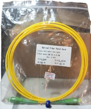 Optic Fiber Patch cord Cable 3meters ( new)
