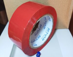 Red Packing Tape 4.6cm sellotape (new)