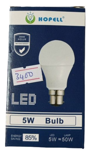 Hopell 5W Blue bulb with Bayonet Cap ( New)