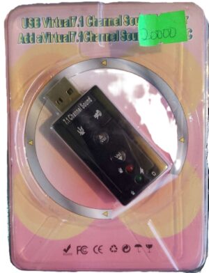 7.1 Channel Usb Sound Card Adapter( New)