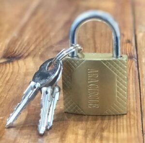 ARA Circle 63mm Padlock ( New)
