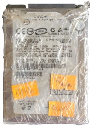 Hitachi 160gb 99% Health Laptop Internal Sata HardDisk ( refurblished)