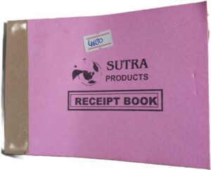 Sutra Receipt Book 100pages ( new)