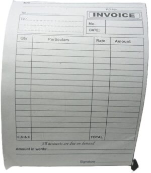 Invoice Book ( New)