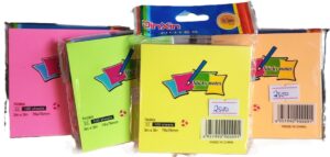 Sticky Notes 100 sheets 5 Colours ( new)