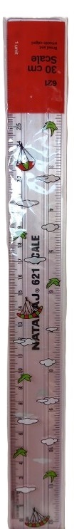 Nataraj Transparent Long Ruler 30cm ( new)