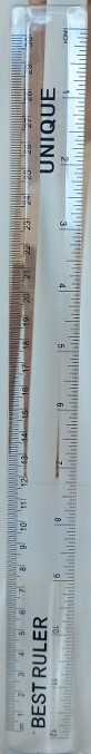 Best Transparent Long Ruler 30cm ( new)