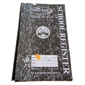 Picfare School Register 288 pages Bronze long books ( new)