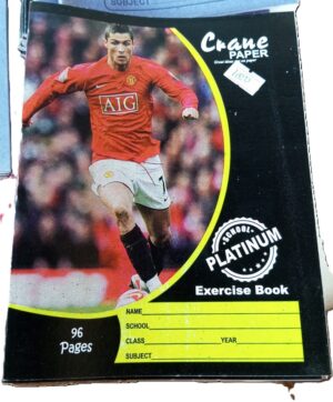 Crane Exercise A5 short books 96pages Platinum ( new).