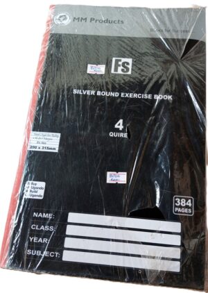 FS Silver Bound Exercise 4q books 384 pages Silver ( new).