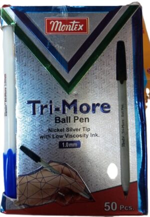 Tri-More Blue Ball Pen box (New)