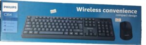 Philips Wireless keyboard and Mouse C354 ( New)