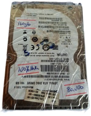 Seagate 160gb 100% Health Laptop Internal Sata HardDisk ( refurblished)