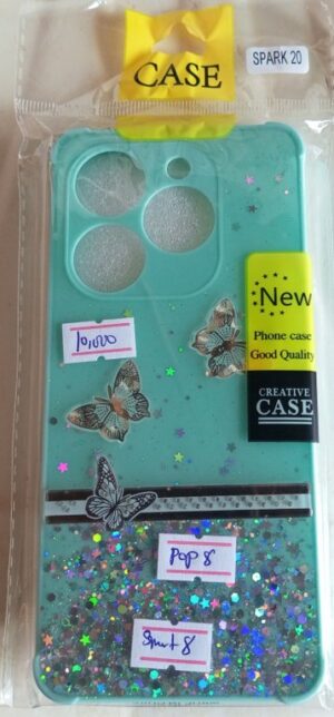 Stylish Case For infinix Smart 8 HD Hot 40i Hot 40 Pro Tecno Spark Go 2024 Spark 20 20C POP 8 X6525 X6836 X6837 ( New)