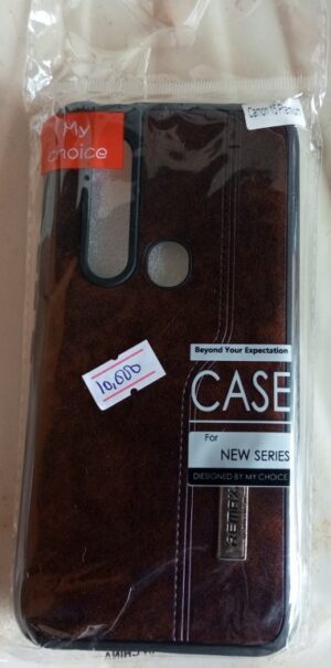 Leather Case for Camon 15 Premium ( new)