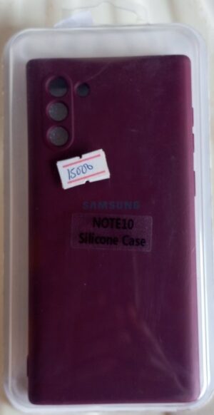 Silicone Case for Samsung Note 10 ( New)