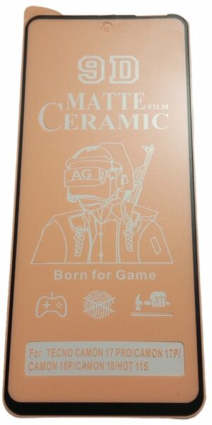 Ceramic Screen Protector with edge to edge Coverage for Samsung Galaxy A71 ,Tecno Camon16  ( New) ( tap here to see other phone protectors in the same category)