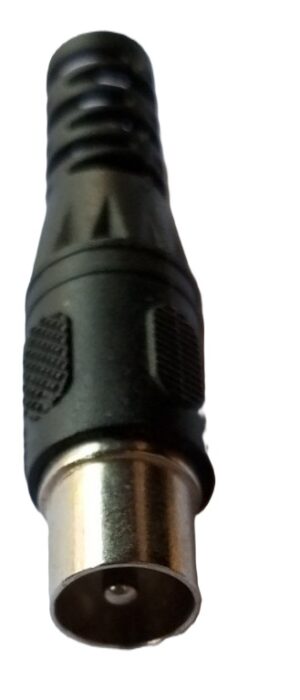 TV-Male Coaxial Connector ( New)