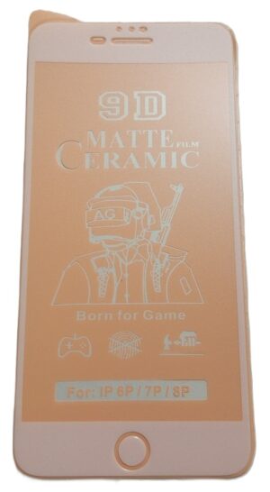 Ceramic Screen Protector for Iphone 6 plus , 7 Plus & 8 Plus ( New)