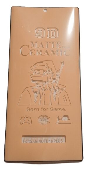 Ceramic Screen Protector for Samsung Galaxy Note 10 Plus ( New)