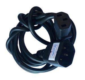 3 Pin Power Cable Extension Computer Cable ( Refurblished)