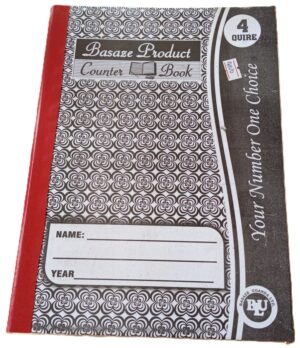 Counter Book 4q long books ( new)
