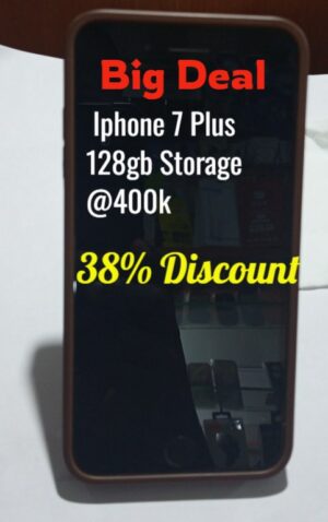 Iphone 7 Plus 128gb Storage, Black ( Refurblished)