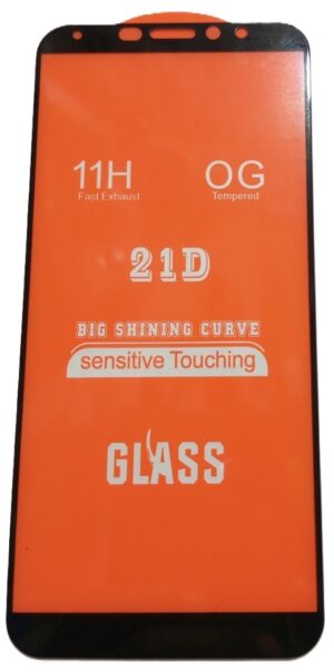 Tempered Glass Screen protector with edge to edge coverage for Infinix Note 6 (New)