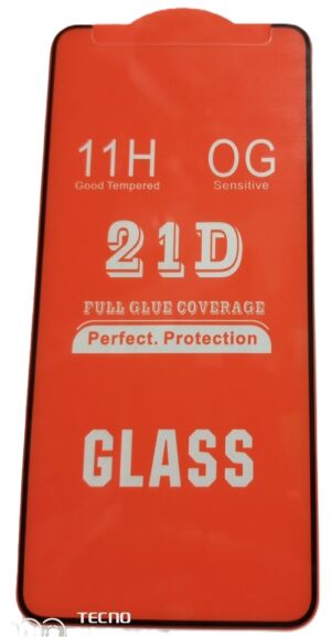 Tempered Glass Screen protector with edge to edge coverage for Tecno Pouvoir 3 Air (New)