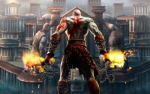 god of war 3 ( Softcopy Ps3 chipped/ Jailbroken)